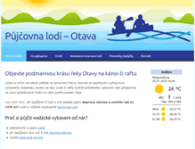 Tablet Screenshot of lode-otava.cz